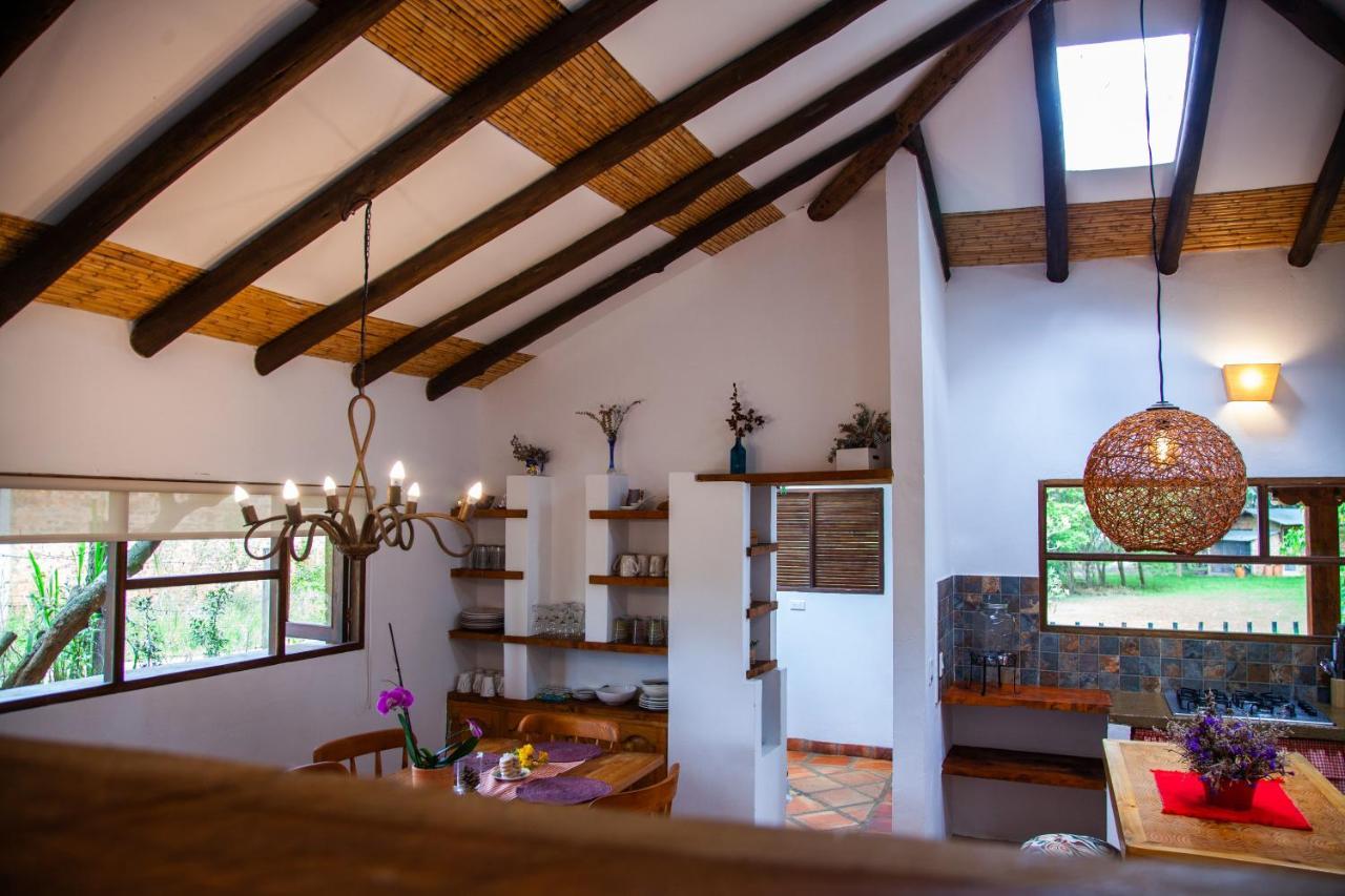 Clavellino House En Villa De Leyva - Tranquilidad Y Naturaleza En Reserva Natural Urbana! Luaran gambar