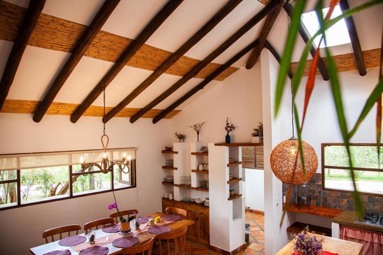 Clavellino House En Villa De Leyva - Tranquilidad Y Naturaleza En Reserva Natural Urbana! Luaran gambar