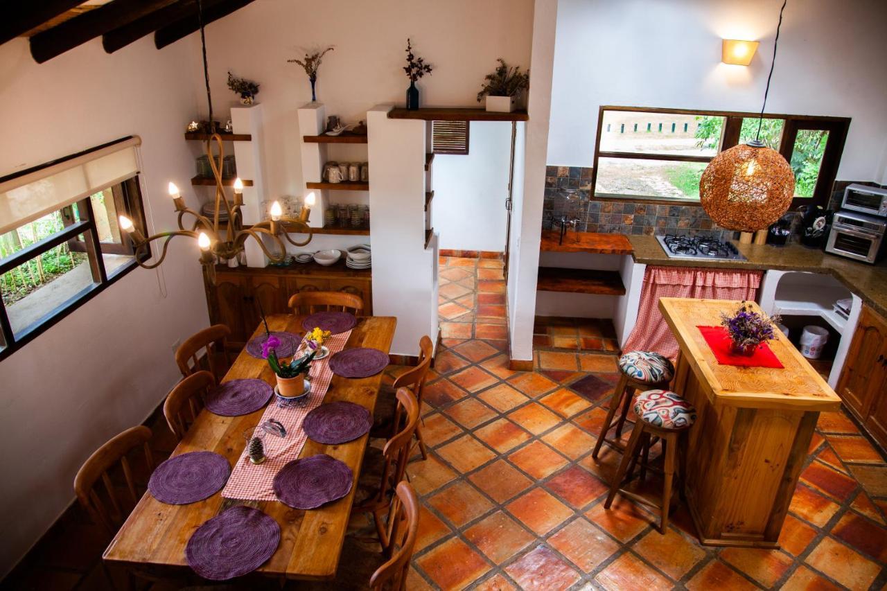 Clavellino House En Villa De Leyva - Tranquilidad Y Naturaleza En Reserva Natural Urbana! Luaran gambar