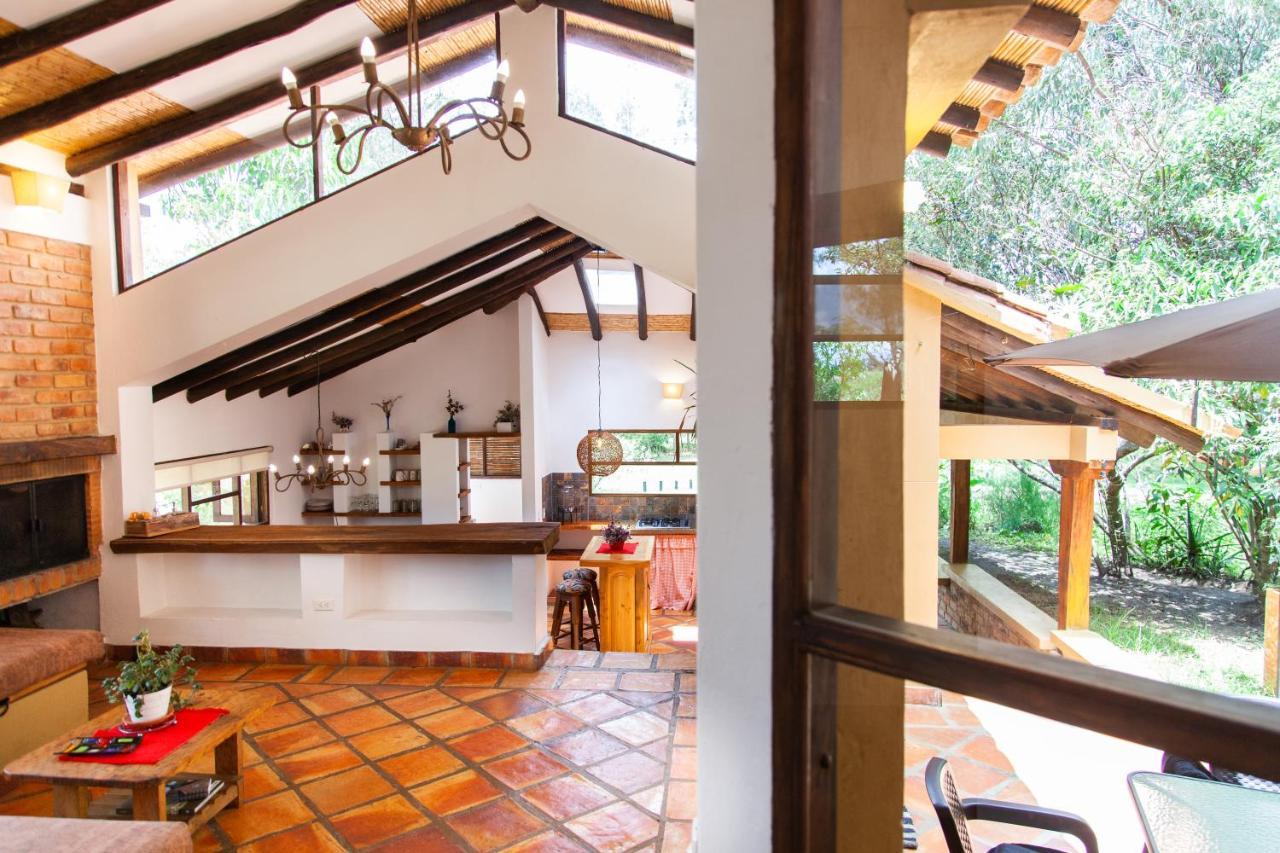 Clavellino House En Villa De Leyva - Tranquilidad Y Naturaleza En Reserva Natural Urbana! Luaran gambar